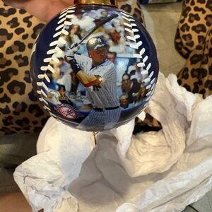 Yankees Derek Jeter Ornament